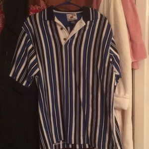 Vintage striped polo